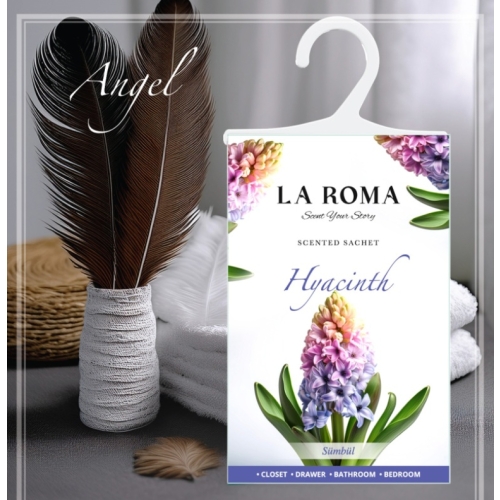 Odorizant de dulap, saculet parfumat Zambila, 26 g, La Roma