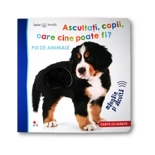 Ascultati, copii, oare cine poate fi? Pui de animale