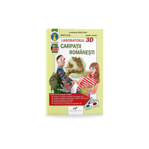 Atlas 3D. Carpatii Romanesti - Ionut Popa, editura CD Press