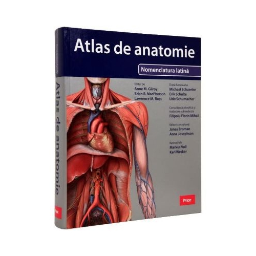 Atlas de Anatomie. Nomenclatura latina - Anne Gilroy