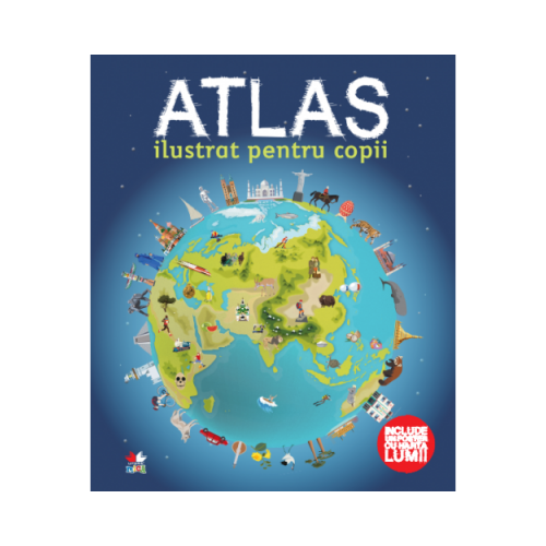 Atlas ilustrat pentru copii - Andrew Brooks