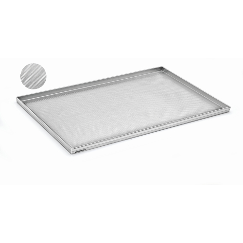 Tava perforata, aluminiu, grosime 10/10, dimensiuni 600x800mm