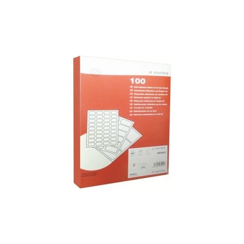 Etichete autoadezive A-series, 2/A4, 200 buc (AY000101)