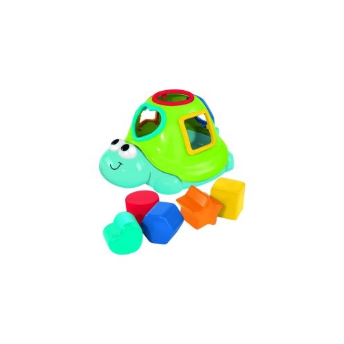 Jucarie bebe broscuta plutitoare cu forme si cuburi