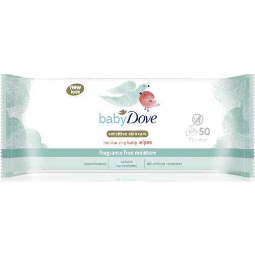Dove servetele baby (50 buc)pe grupdzc.ro✅. Descopera gama copleta de produse la oferte speciale✅!