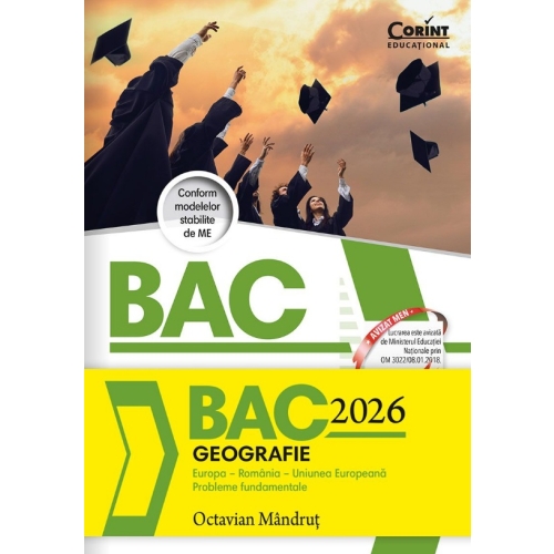 Bacalaureat 2020 Geografie - Octavian Mandrut, editura Corint