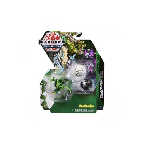 Bakugan Pachet Starter 3 Bakugani S4 Eenoch Ultra, Blitz Fox si Dragonoid