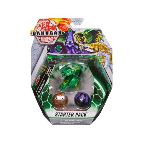 Bakugan S3 Pachet Starter Apophix Ultra, Crakanoid si Spear Fin
