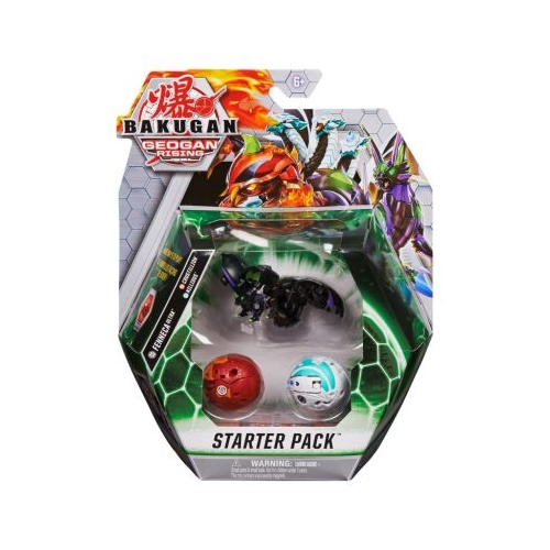 Bakugan S3 Pachet Starter Fenneca Ultra, Crustillion si Nillious