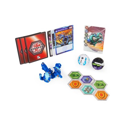 Bakugan S3 Pachet Starter Serpillious Ultra, Auratoa si Ninjiton