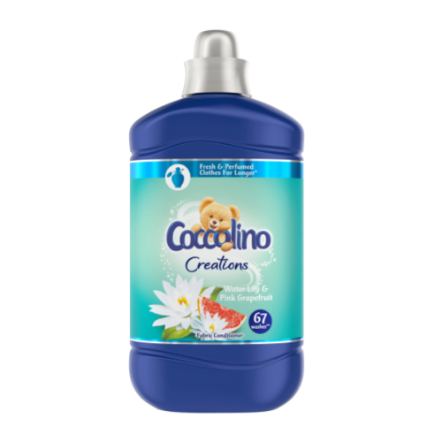 Balsam de rufe , 1.68L, 67 spalari Creat Water Lily Coccolino. Produs pentru intretinerea si iingrijirea hainelor