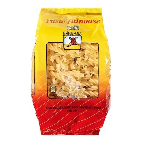Baneasa Paste fainoase Fusilli 400g