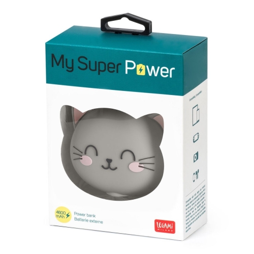 Baterie externa My Super Power, Kitty, Legami