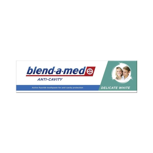 Blend-a-med Pasta de dinti Anti-cavity Delicate white, 100 ml. Produs pentru igiena dentara