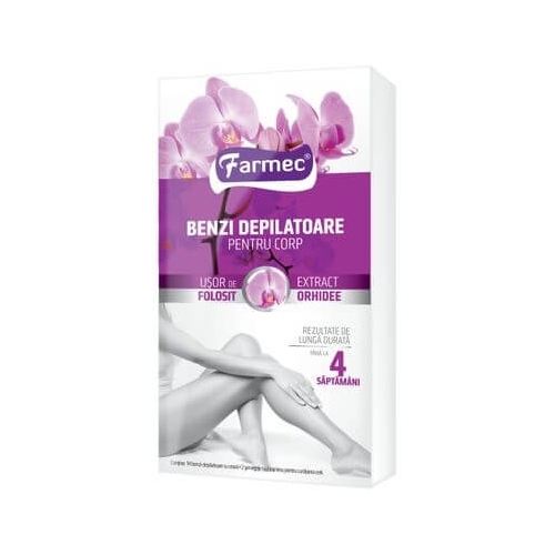 Farmec Benzi Depilatoare pentru corp cu Extract Orhidee. 14 bucpe grupdzc.ro✅. Descopera gama copleta de produse la oferte speciale✅!