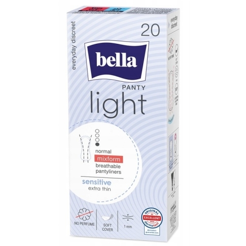 Bella Absorbante zilnice Sensitive, 20 buc. Produs de igiena personala