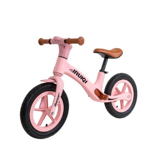Bicicleta fara pedale +3ani, roti de cauciuc si scaun reglabil, IRUIQI
