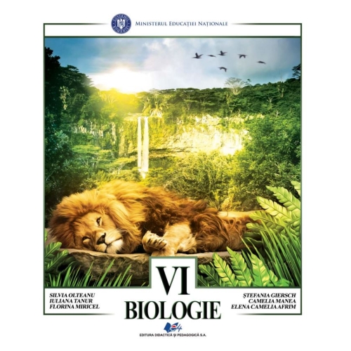 Biologie, manual pentru clasa a 6-a - Silvia Olteanu, Iuliana Tanur, Florina Miricel editura Didactica si Pedagogica Biologie Clasa 6 Didactica si Pedagogica grupdzc