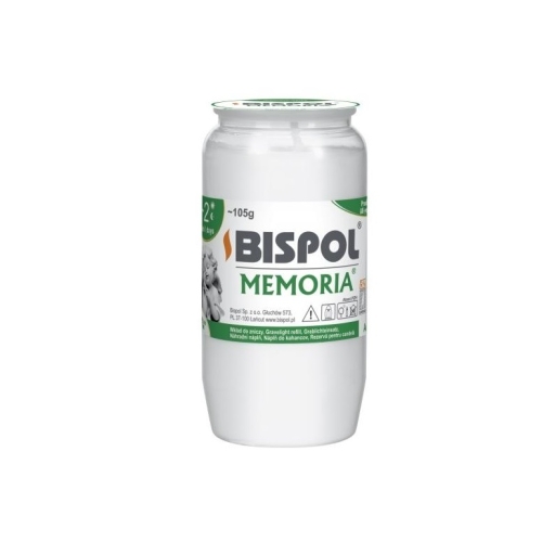 Candela rezerva, alba NR.3, durata 2.5 zile, Bispol Memoria