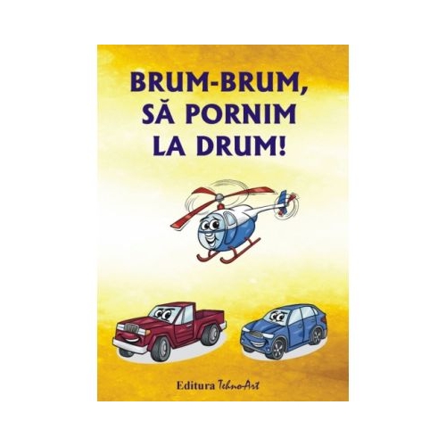 Brum-brum, sa pornim la drum! - Set jetoane