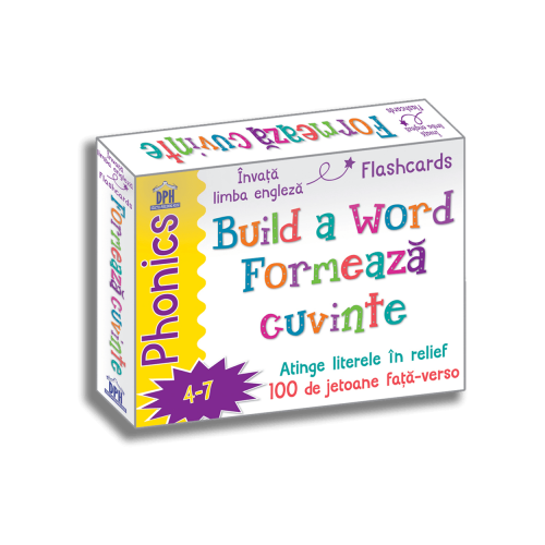 Build a word. Formeaza cuvinte. Jetoane limba engleza - Fran Bromage, editura Didactica Publishing House