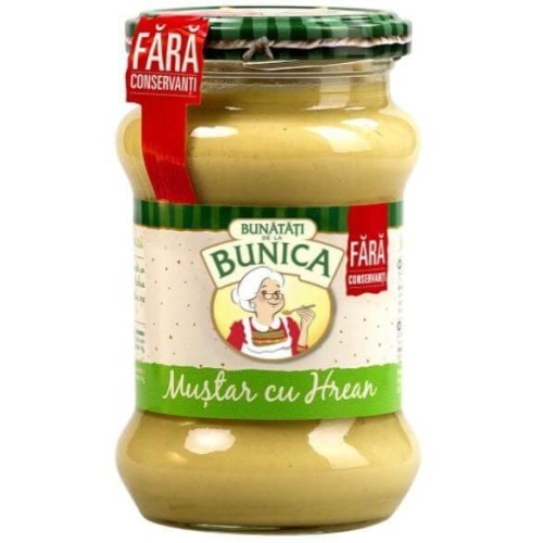 Bunatati de la bunica Mustar cu hrean, 300g