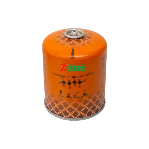 Butelie gaz cu valva, pentru arzator, 450g, Z-tools