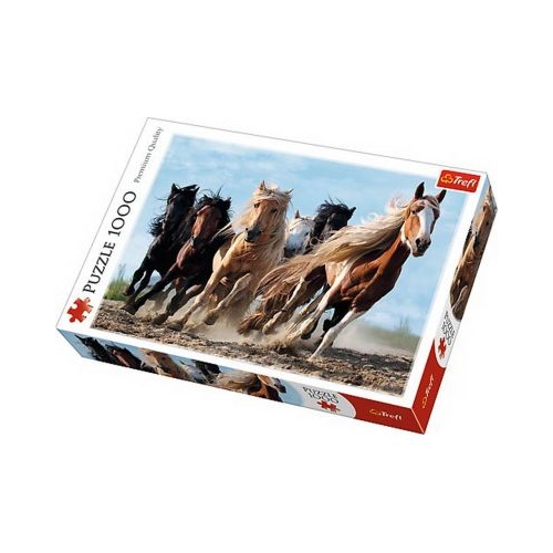 Puzzle Cai la galop, 1000 piese Trefl