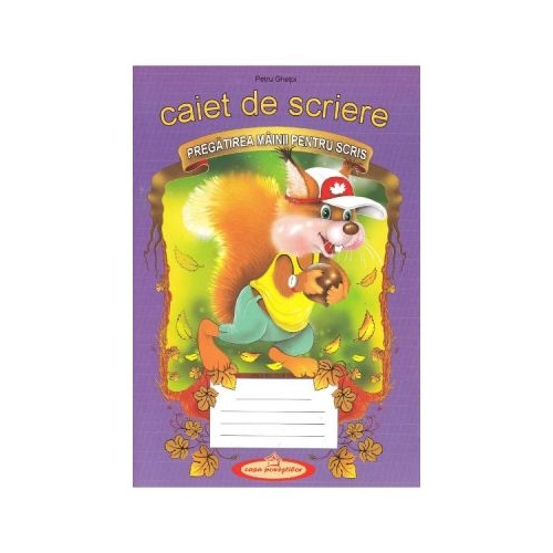 Caiet de scriere. Pregatirea mainii pentru scris - Petru Ghetoi, editura Casa Povestilor