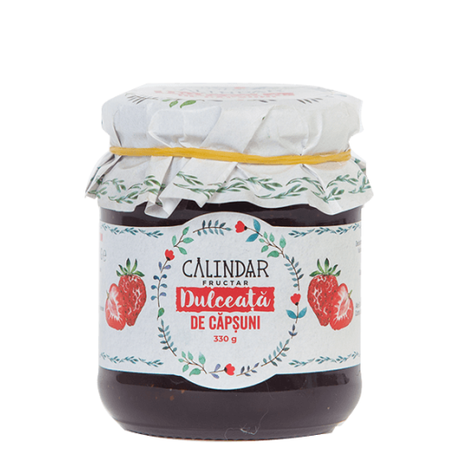 Calindar Fructar Dulceata de capsuni, 330g	