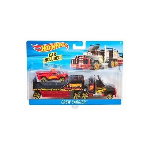 Camion si masina sport Crew Carrier, Hot Wheels