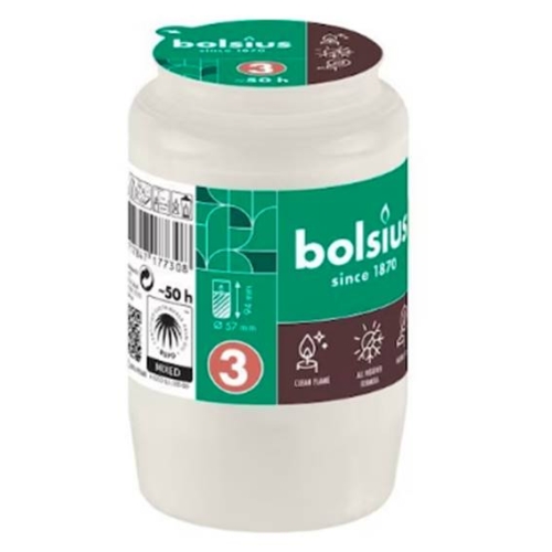 Candela rezerva Bolsius RC3 / NR. 3