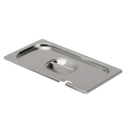 Capac Hendi Gastronorm cu fanta lingura servire GN 1/3 - gama Kitchen Line, otel inoxidabil