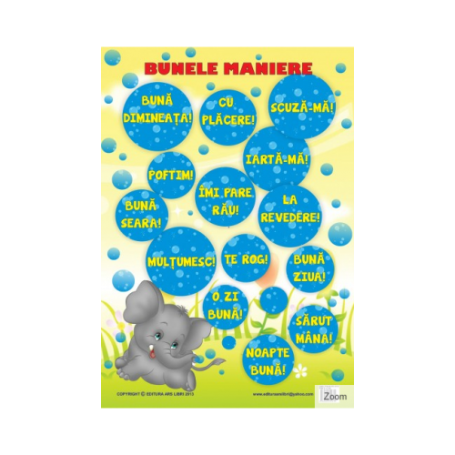 Bunele Maniere Plansa educationala Altele ARS LIBRI