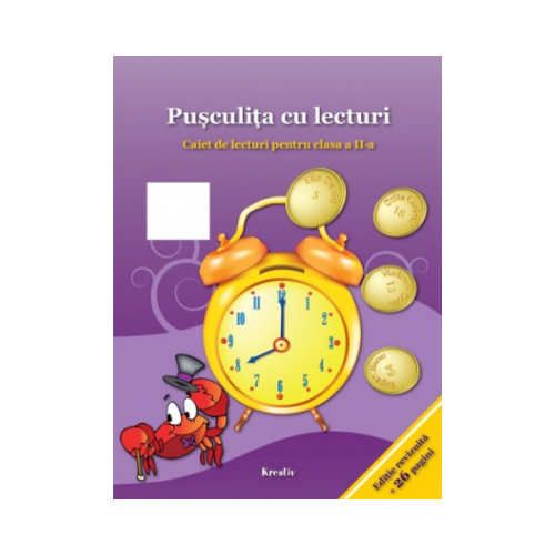 Pusculita cu lecturi clasa a II-a - Corina Istrate, editura Kreativ