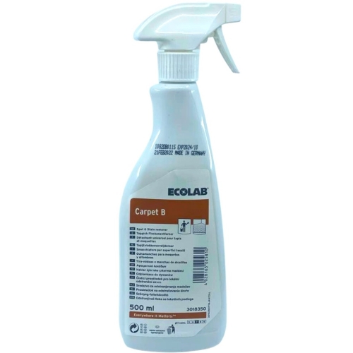 Ecolab Carpet B Solutie pentru indepartarea petelor,  500 ml, produse de curatare a rufelor, solutii pentru pete
