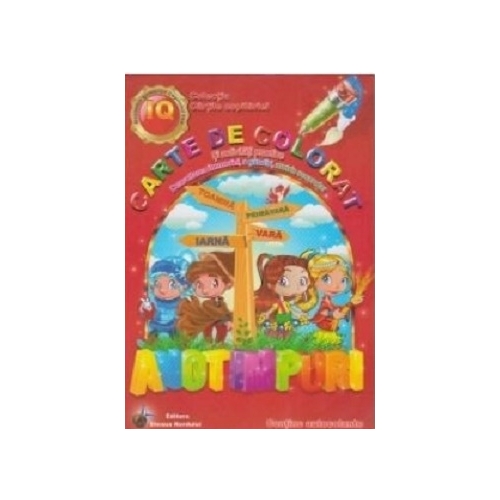 Carte de colorat si activitati practice - Anotimpuri