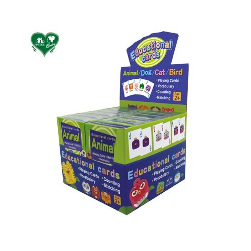 Carti de joc Royal educative cu animale, As games