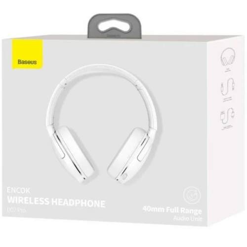 Casti wireless Baseus Encok D02 Pro, Bluetooth 5.3 Alb