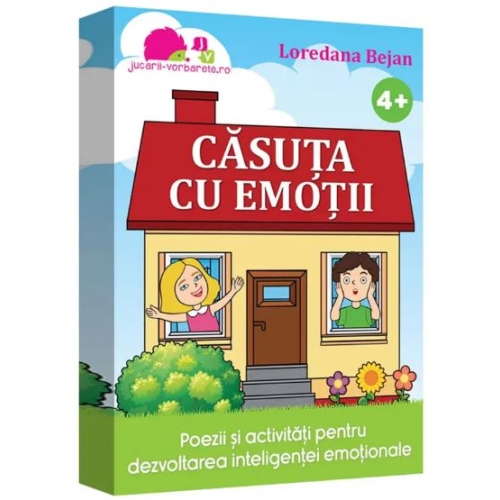 Casuta cu emotii. Poezii si activitati pentru dezvoltarea inteligentei emotionale - Loredana Bejan, editura Jucarii Vorbarete