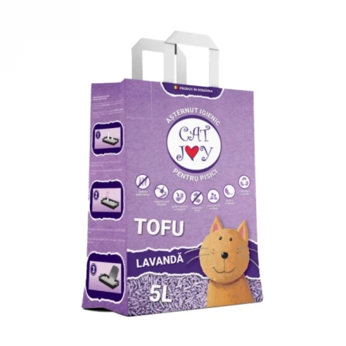 Nisip Pisici  Tofu Lavanda 5 l CAT JOY