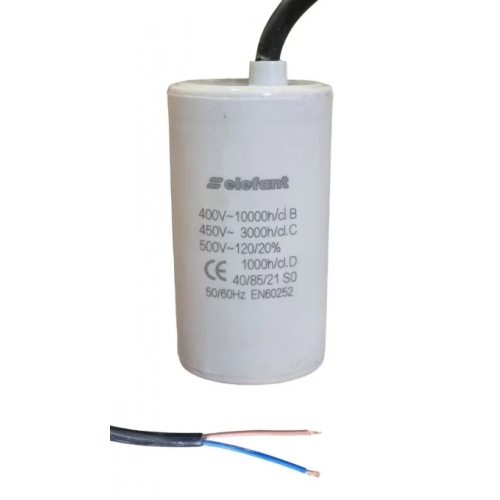 CBB60 50µF 50*92 450V condensator cu fire