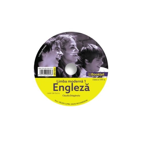 CD audio Limba moderna 1 Engleza - Claudia Draganoiu