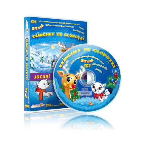 CD 4 Clinchet de Clopotei Colectia EduTeca Jocuri Educationale 3-7 ani