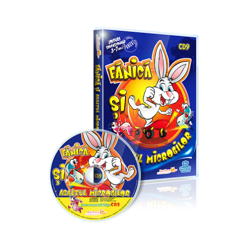CD 9 Fanica si asaltul microbilor Colectia EduTeca Jocuri Educationale 3-7 ani