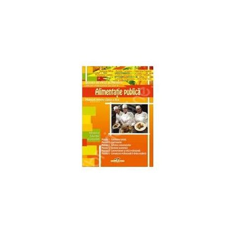 Manual clasa a 10-a SAM. Alimentatie publica - Stefania Mihai