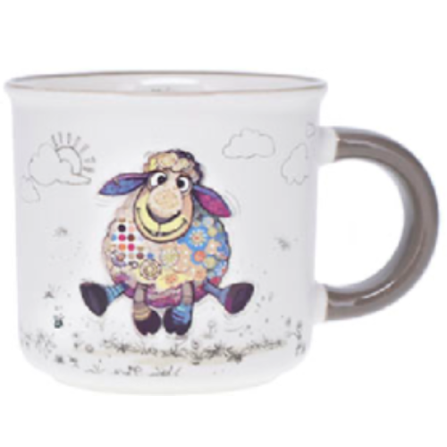 Ceasca espresso  Kook Mouton 125 ml Ceramica Multicolor Kiub