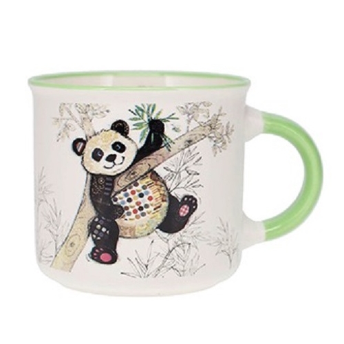 Ceasca Kook Panda 125 ml Portelan Multicolor Kiub