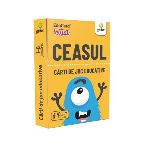 Ceasul. Carti de joc educative. EduCard initiat
