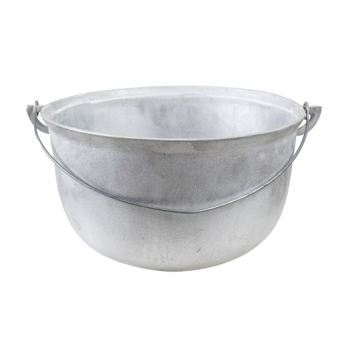 Ceaun tuci aluminiu alimentar, capacitate 15L, fund rotund, Z-tools